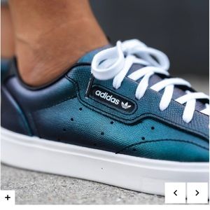 DISCONTINUED! Adidas Sleek Metallic Sneakers 7 7.5
